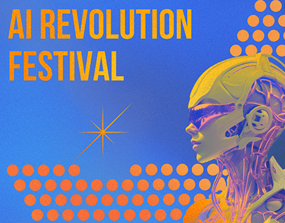 Futurism Unleashed: AI Festival on Mars Posters