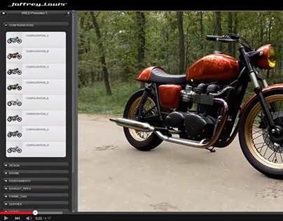 CafeRacer - VRED - Realtime Visualization