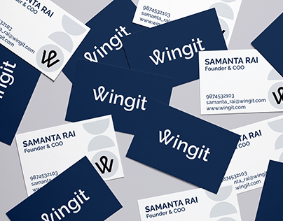 Wingit - Mock Airline Branding design