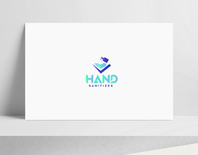 Hand sanitizer logo