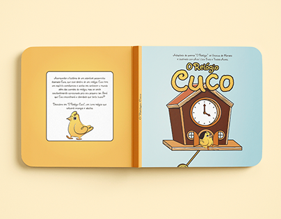 Project thumbnail - Livro Infantil - O Relógio Cuco