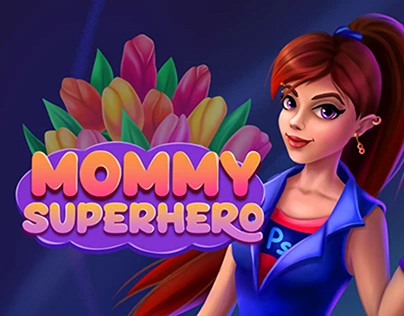 Mommy Superhero - game art