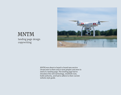 MNTM Landing Page