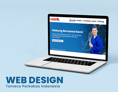 Web Design Tomeco Perkakas