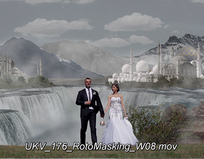 RotoMasking with matte painting