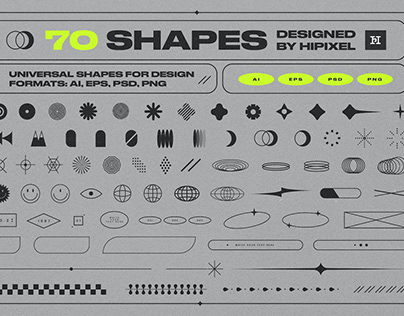 Universal Shapes for Designers