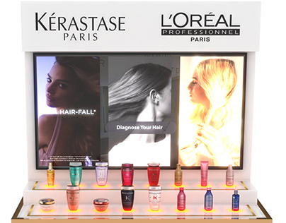 L'Oréal & Kérastase Interactive Retail Solution