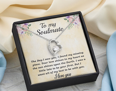 Shineon message card design for soulmate