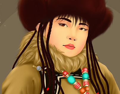Mongolian girl