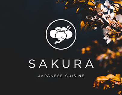 SAKURA JAPANESE CUISINE Logo/Branding