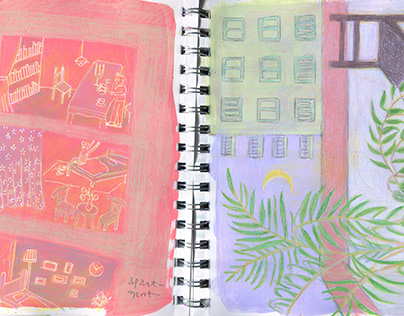 pages from my art journal