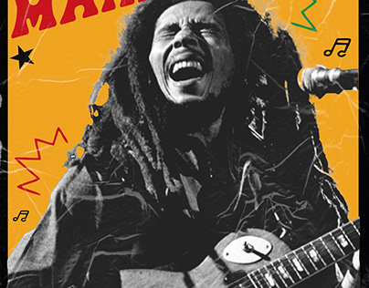 Banner do Bob Marley