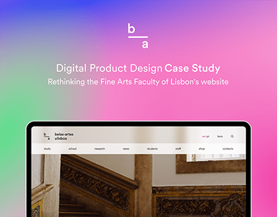 Project thumbnail - Rethinking the Fine Arts Faculty Website — Case Study