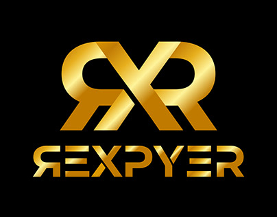 Golden rxr creative logo design