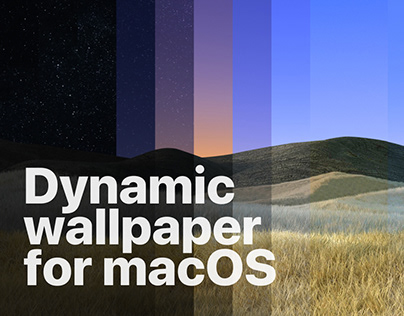 Dynamic wallpaper for macOS