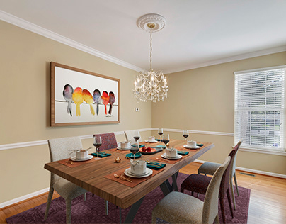 Virtual Staging _ Dining Room
