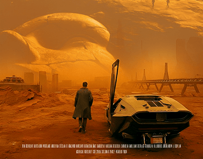 ''Blade Runner'' Film Poster re-Design | Photoshop