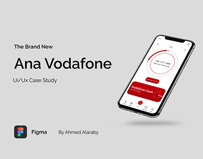 ana Vodafone ui ux case study redesign