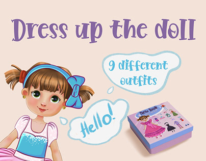Dress up doll game