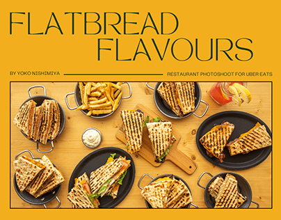 Restaurant Photoshoot Flatbread Flavours
