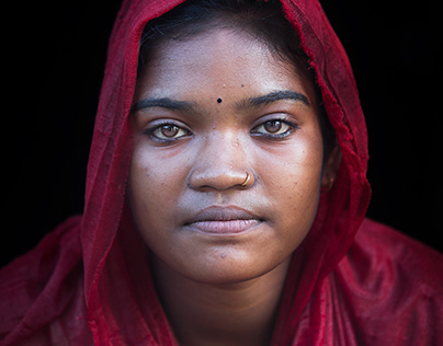 Beautiful Indian tribal girl