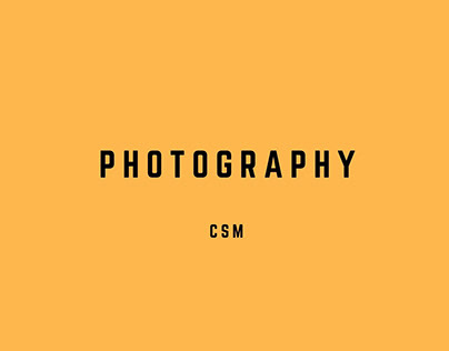 Photography I ÇSM