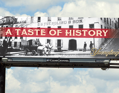 Mock Billboard Campaign for Yuengling Brewery