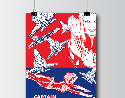 Aficheta | Capitana Marvel