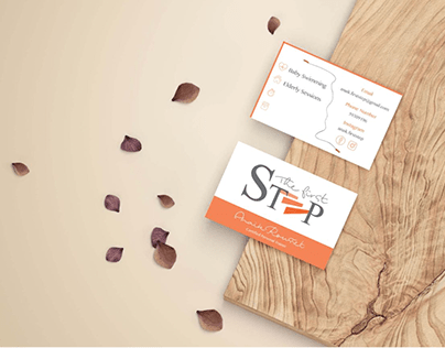 The First Step Business Card
