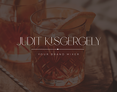 JUDIT KISGERGELY | premium personal brand identity