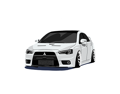 Japanese car illustrations
