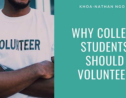 Why College Students Should Volunteer