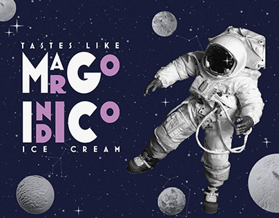 Brand Identity Ice cream - Margo Indico