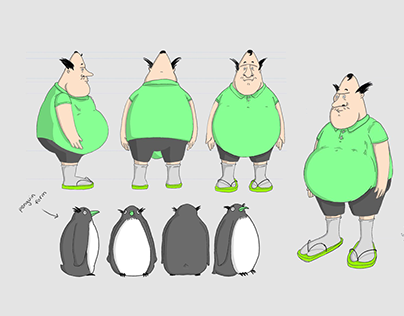 Penguin Man (Character Sheet)