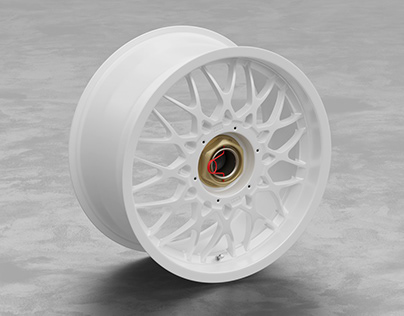 BBS DTM E30 Centerlock Rim/Wheel 3D Model