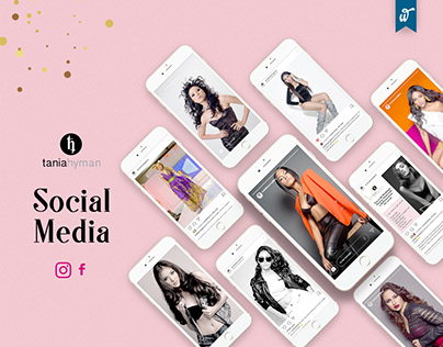 Tania Hyman´s Models & Talents | Social Media