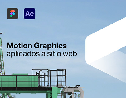 VE Logistics: Motion graphics aplicados a sitio web