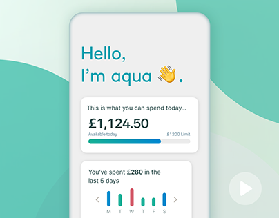 Aqua - Credit Card UX/UI