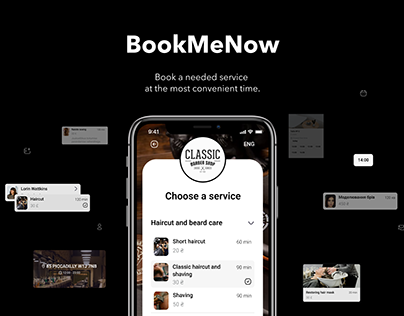 BookMeNow: Mobile Interface For Booking Services