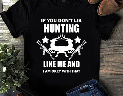 Hunting T-Shirt Design, T-Shirt Design
