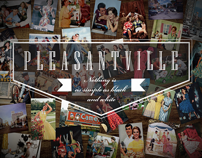 Titles for the film Plesantville