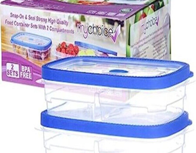 MyChoice Strong Lunch Box Sets With 2 Compartments