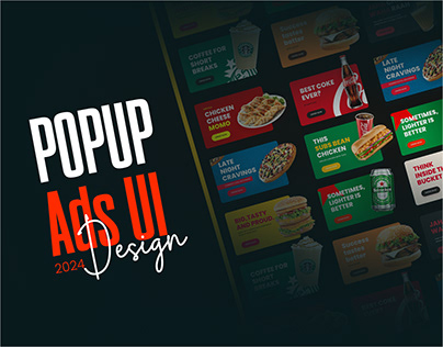 Pop-up ads | UI Design 2024