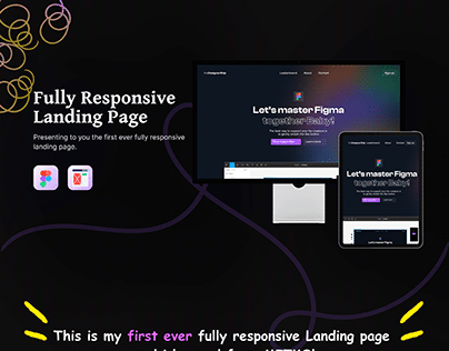 Fully responsive landing page