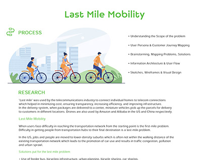 Last Mile Mobility