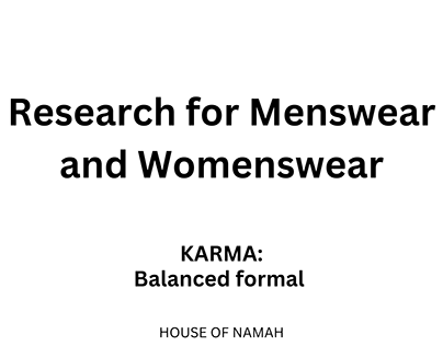 Formalwear | Research