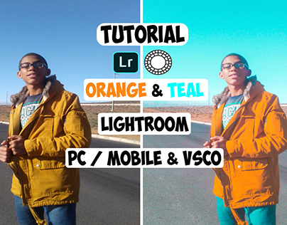 LIGHTROOM TUTORIAL- ORANGE AND TEAL FILTRE /PC & MOBILE