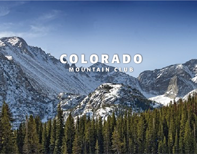 Colorado Mountain Club Brand Identity