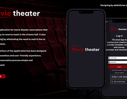 a seat reservation app for a movie theater