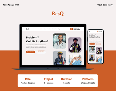 ResQ: An Emergency Response Website (Case Study)